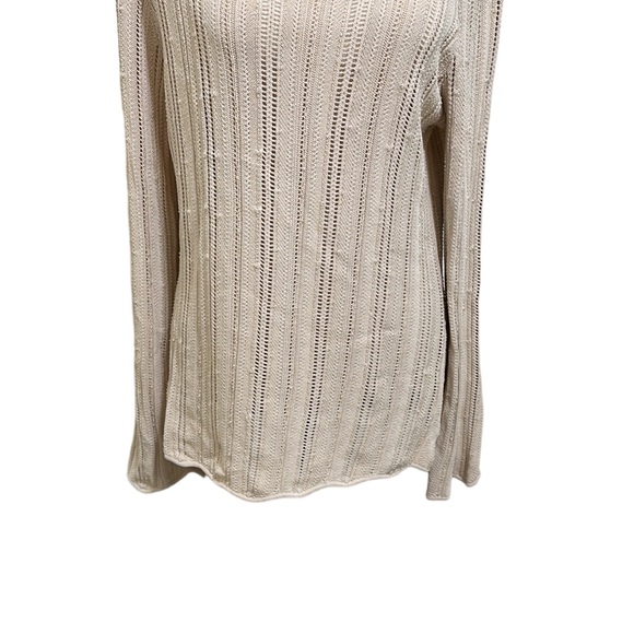 Adrienne Vittadini Beaded Sequin Sweater, L, NWT - Picture 4 of 10